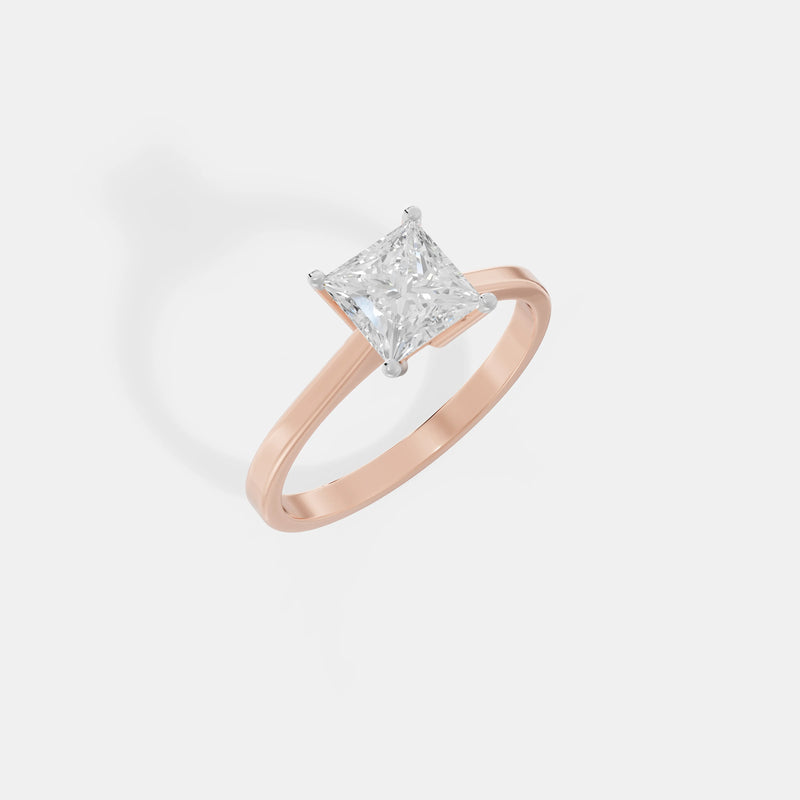 The Sovereign Princess-Cut Ring