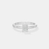 0.60CT Emerald-Cut Ring