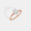1 CT Elevated Emerald Solitaire Ring