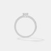1 CT Elevated Emerald Solitaire Ring