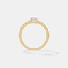 1 CT Elevated Emerald Solitaire Ring