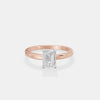 1CT Emerald Solitaire Ring