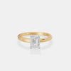 1CT Emerald Solitaire Ring