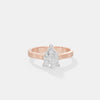 1CT Pear Diamond Solitare Ring