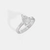 1CT Pear Diamond Solitare Ring