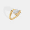 The Serpentine Pear Ring
