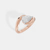 The Serpentine Pear Ring