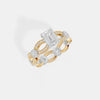 The Infinite Emerald Lace Ring