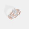 The Infinite Emerald Lace Ring