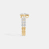 The Marquise Petal Halo Ring