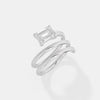 The Triple Tier Emerald Ring