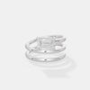 The Triple Tier Emerald Ring