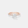 Ethereal Floating Solitaire Ring
