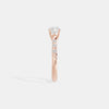 Ethereal Floating Solitaire Ring