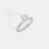 Ethereal Floating Solitaire Ring