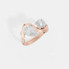 The Toi et Moi Ribbon Ring