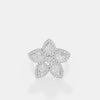 Radiant Bloom Diamond Floral Ring