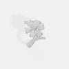 Flora Pavé Bypass Ring