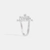 Flora Pavé Bypass Ring