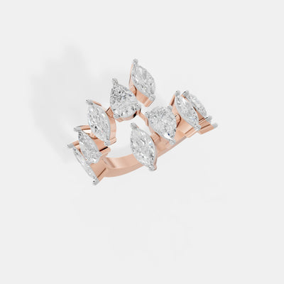 Celestial Marquise Cluster Wrap