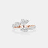 Aria Pear Mosaic Open Ring