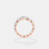 Aria Pear Mosaic Open Ring