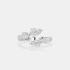 Aria Pear Mosaic Open Ring
