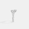 Aria Pear Mosaic Open Ring