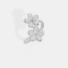 Petal Bloom Twin Floral Ring