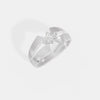 0.30 CT Sculpted Marquise Band