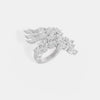 Cascading Laurel Wrap Ring