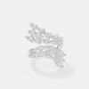 Cascading Laurel Wrap Ring