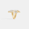 Cascading Laurel Wrap Ring