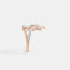 Solstice Flower Open Ring