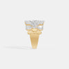 Lattice Marquise & Pear Band
