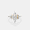 Nova Marquise Compass Ring