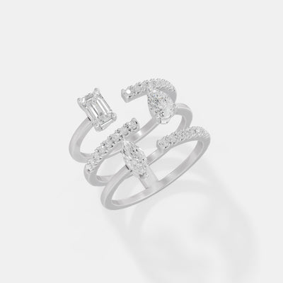 The Geometric Trio Cage Ring