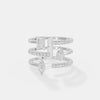 The Geometric Trio Cage Ring