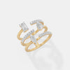 The Geometric Trio Cage Ring