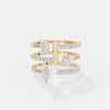 The Geometric Trio Cage Ring