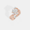 The Radiant Lotus Bypass Ring