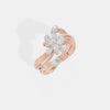 The Radiant Lotus Bypass Ring