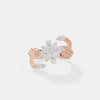 The Radiant Lotus Bypass Ring