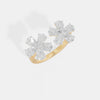 The Twin Flora Open Ring