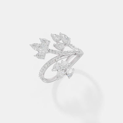 The Cascading Willow Ring