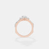 The Linear Marquise Crown Ring