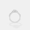 The Linear Marquise Crown Ring