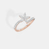 The Marquise Petal Wrap Ring