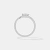 The V Heart Wishbone Ring