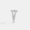 The Multi-Shape Pavé Band